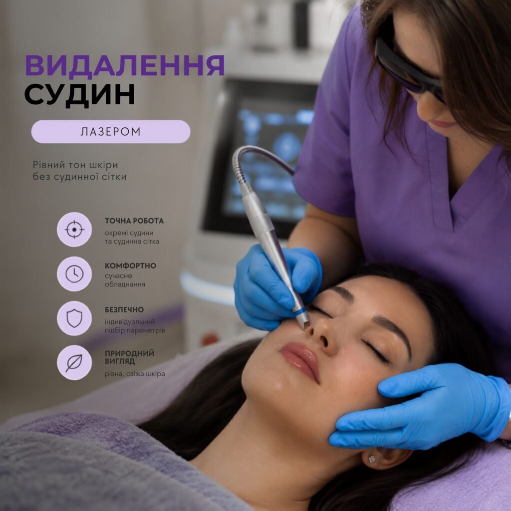 Видалення судинних утворень лазером в Івано-Франківську