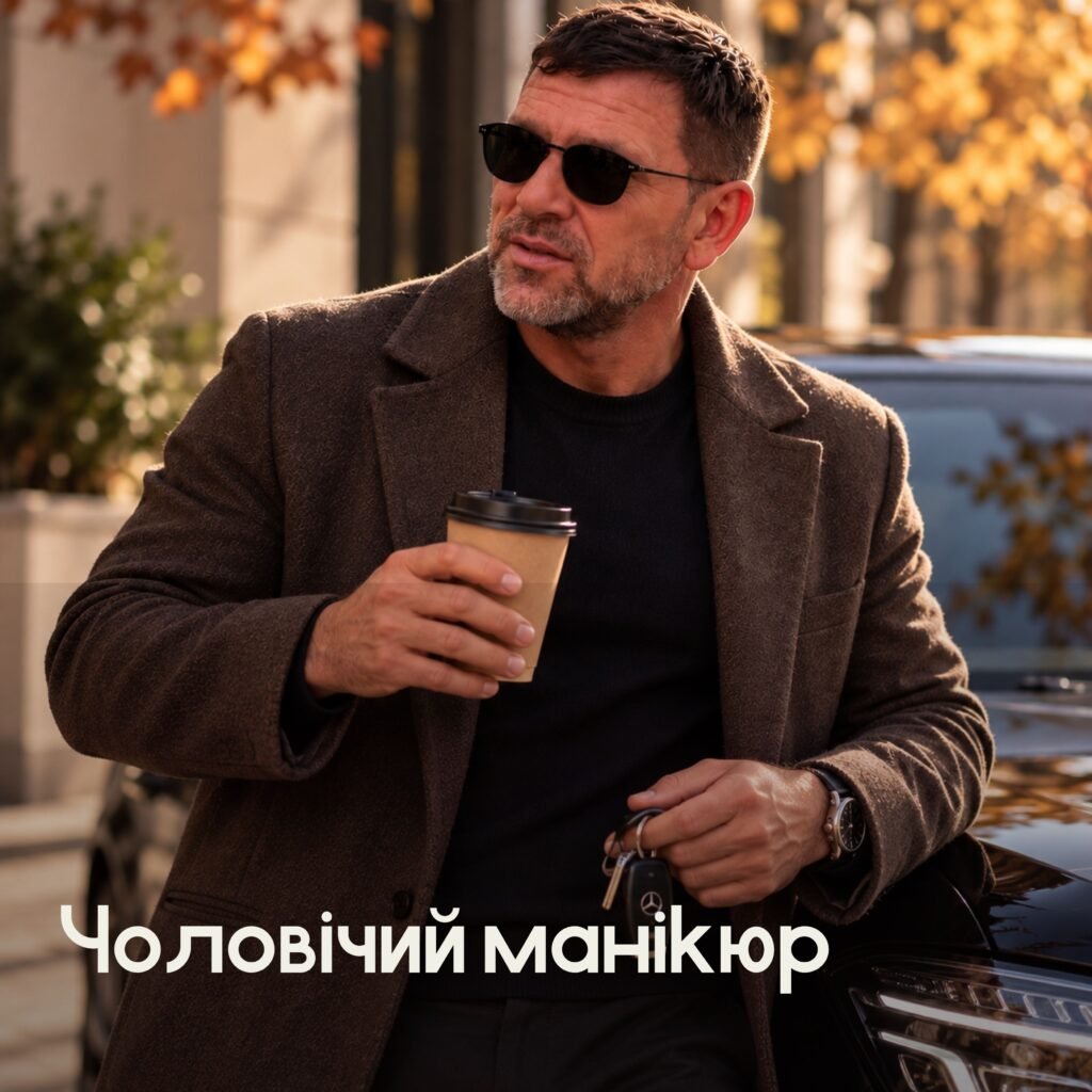 чоловічий манікюр